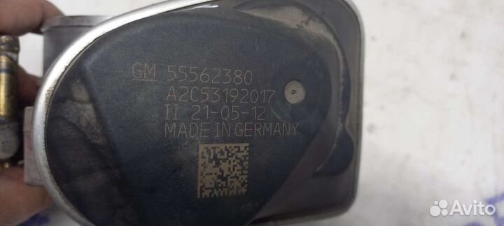 Дроссельная заслонка Chevrolet Cruze 1.8