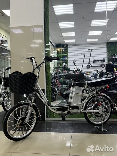 Электровелосипед с 2 аккумуляторами