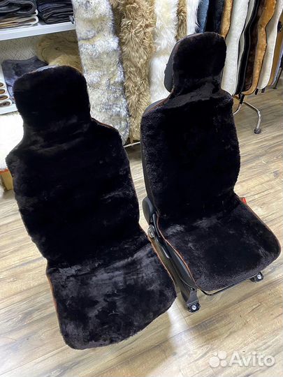 Накидки меховые на сидения