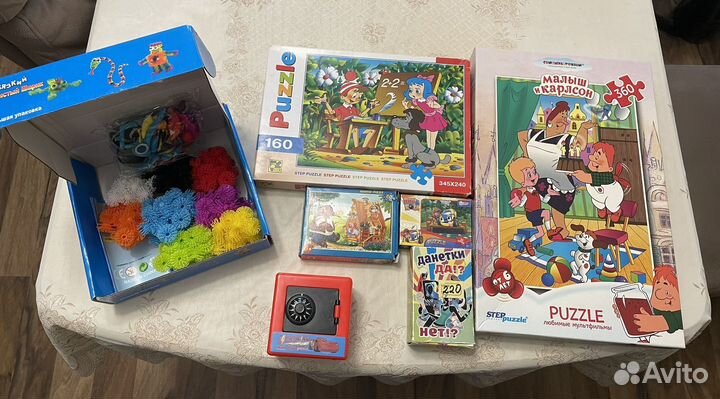 Пазлы, игры