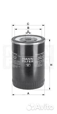 Фильтр топливный mann-filter wdk 940/1 (wdk9401)