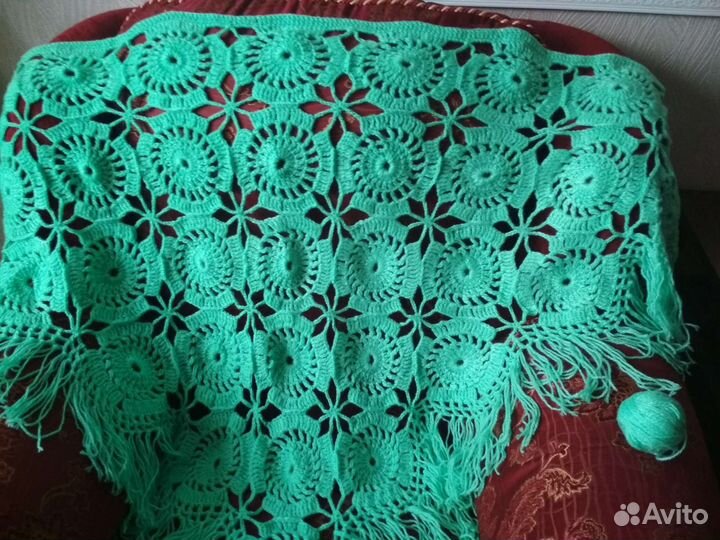 Шаль. Ручная работа