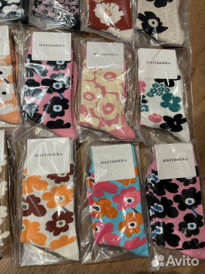 Носки с цветами Marimekko 37-39 сумка-шопер