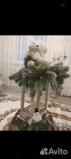 Топиарий новогодний