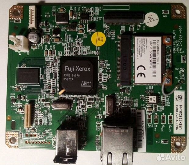 960K91750 Плата главная xerox Phaser 6022