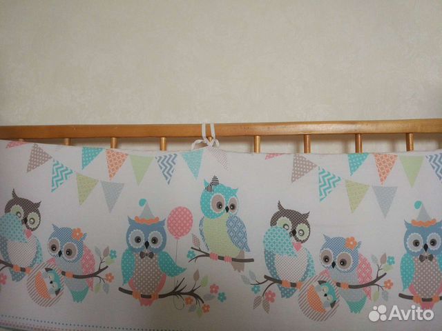 Бортики в кроватку