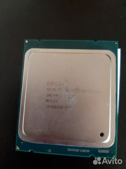 Процессор intel xeon E5 2630 v2 (б/у)