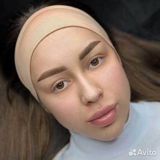 Перманентный макияж бровей губ и век татуаж