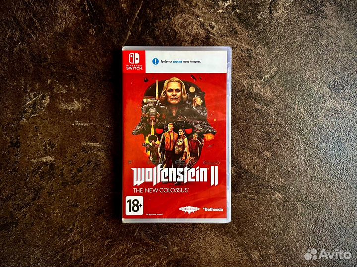 Wolfenstein 2 The new colossus (новый) Switch
