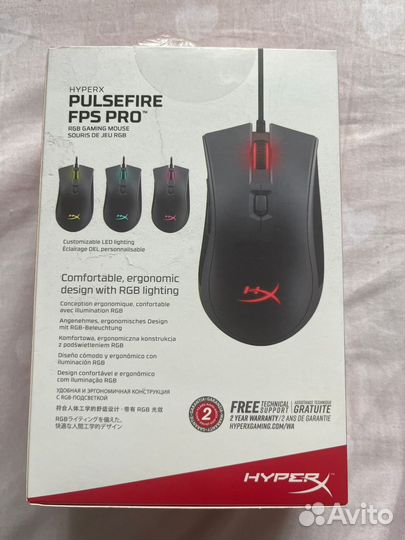 Мышь игровая HyperX Pulsefire FPS Pro