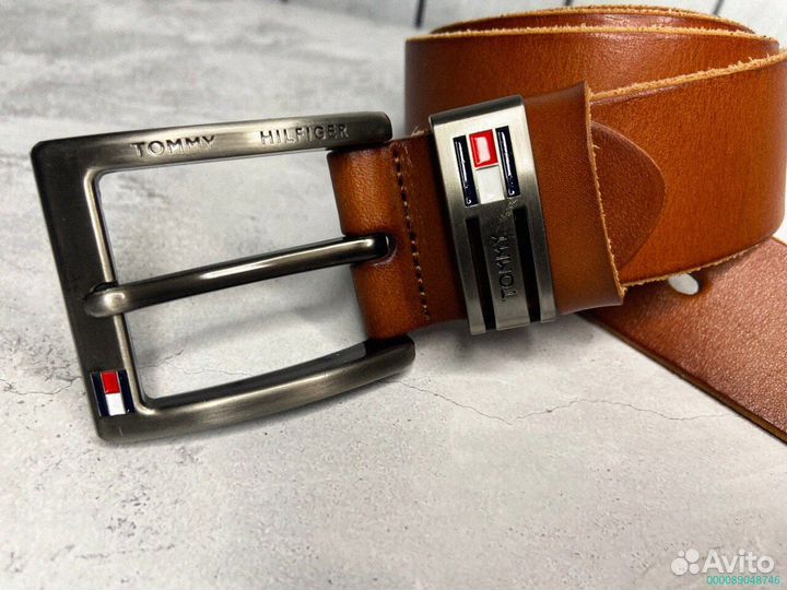 Мужской Кожаный Ремень Tommy Hilfiger