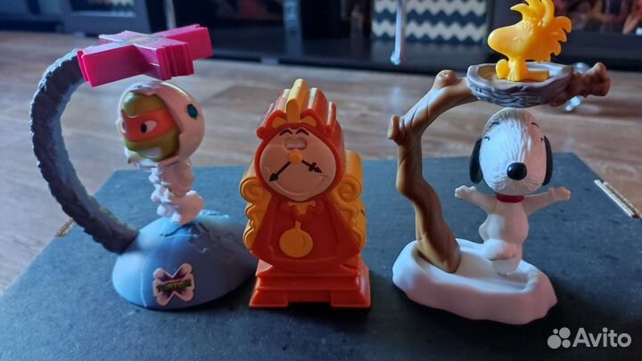 Игрушки из макдональдса
