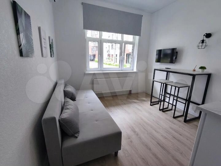 1-к. квартира, 24 м², 1 кровать