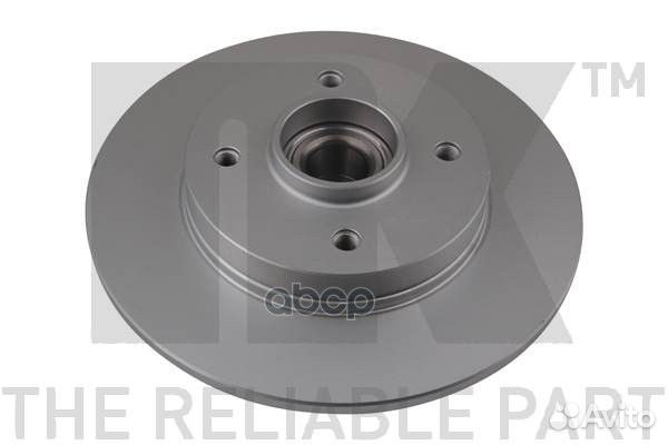 Диск тормозной с антикорозийным покрытием и инт