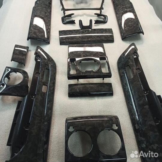 Перетяжка ламели автомобиля натуральным карбоном