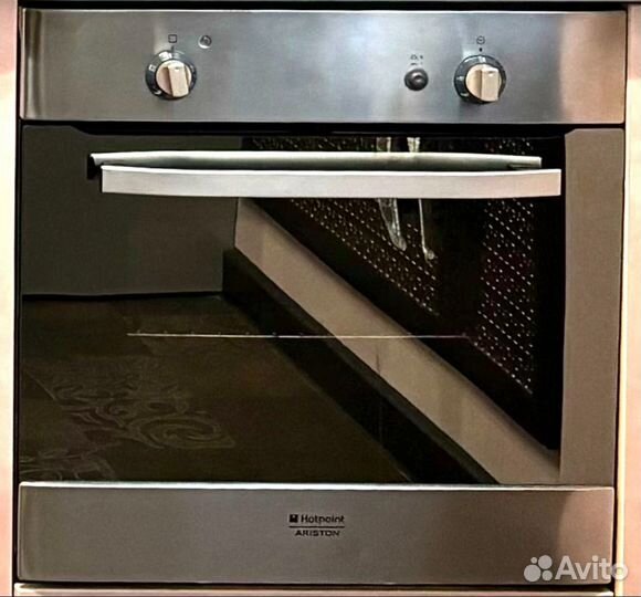 Газовый духовой шкаф Hotpoint Ariston б/у