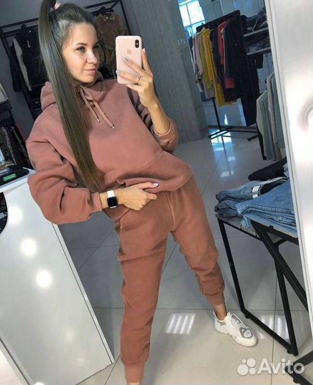 Флисовый костюм женский