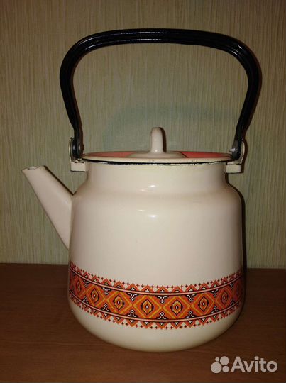 Чайник эмалированный СССР
