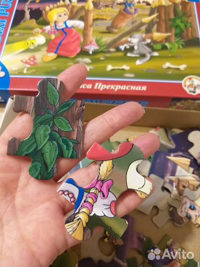 Сказки для малышей аппликации пазл