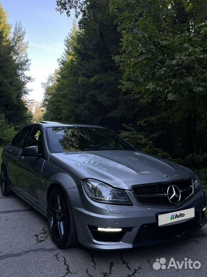 Mercedes-Benz C-класс AMG 6.2 AT, 2011, 157 000 км