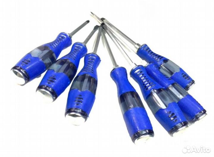 Набор отвертки ударные 7 предметов