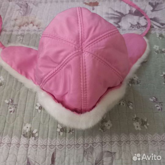 Шапка ушанка детская