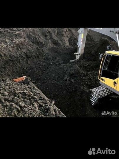 Чернозем в мешках, перегной