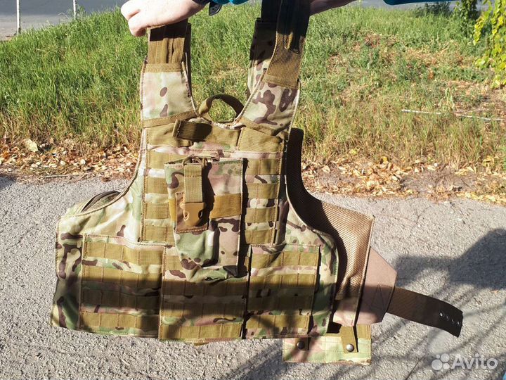 Чехол бронежилета ciras maritime с подсумками