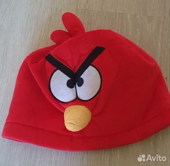 Шапка злая птичка, Angry Birds
