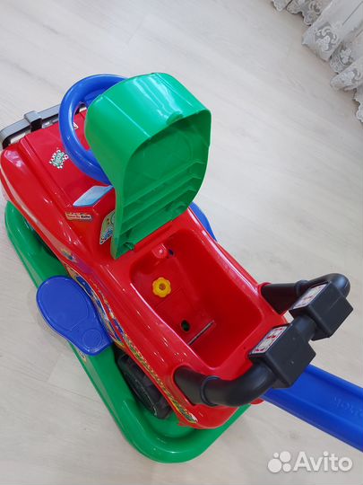 Машинка-каталка, качалка