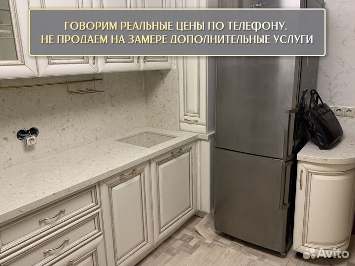 Столешница на кухню из камня гранита метр