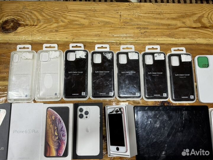 Хлам: телефоны, комплектующие пк, дисплеи