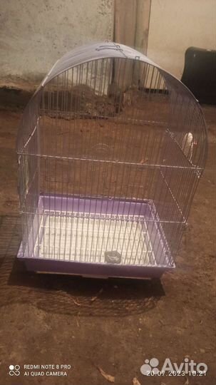 Клетка для попугая бу