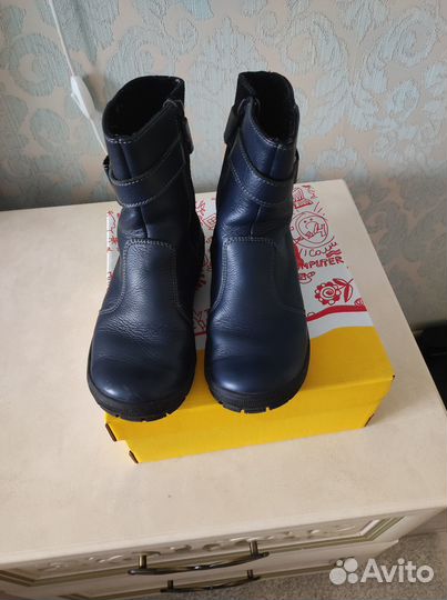 Полусапоги Лель натур.кожа