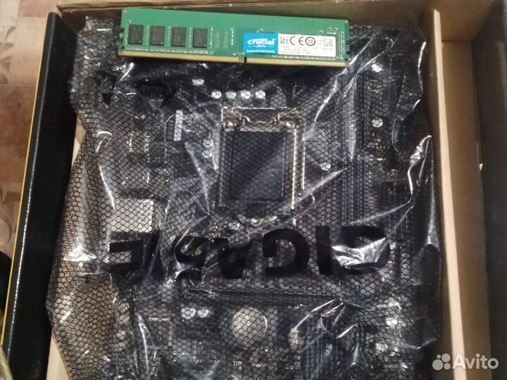 Мать gigabyte h310m h