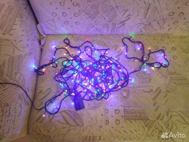 Гирлянда уличная/внутри,16 м, 200 светодиоидов