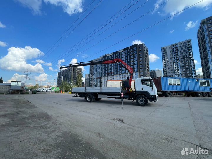 Эвакуатор Isuzu Forward (F-Series) с КМУ FASSI, 2017