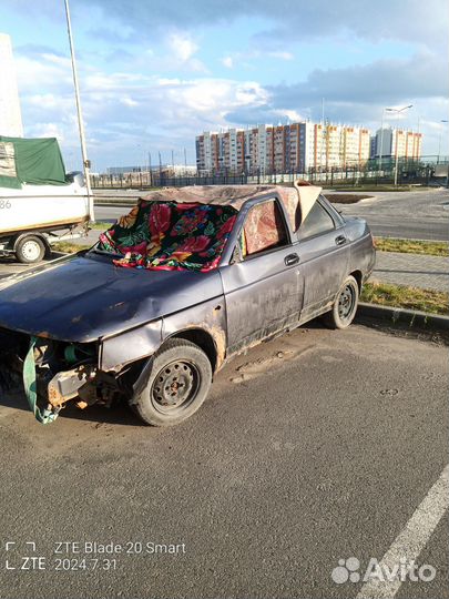 ВАЗ 2110 1.5 МТ, 2001, битый, 231 123 км