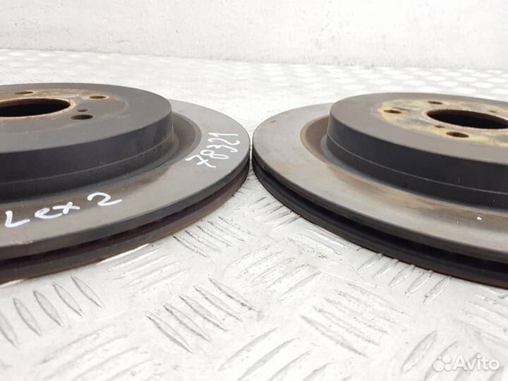 Диск тормозной задний Lexus RX