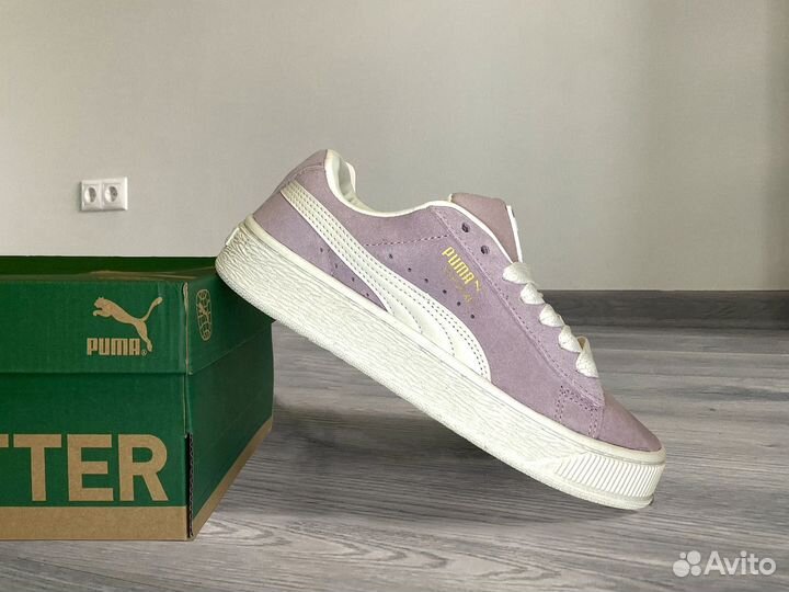 Puma Suede XL розовые