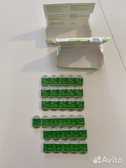 Линзы контактные однодневные Biotrue -8 и -8,5