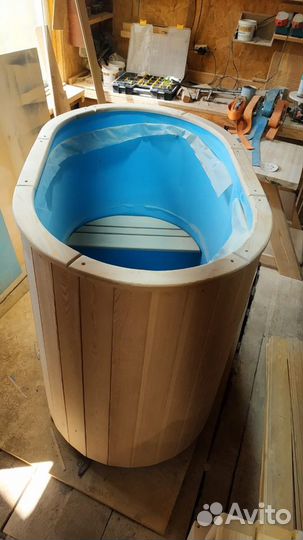 Купель, Бассейн из пластика