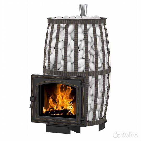 Печь Для Бани везувий Легенда Русский пар Ковка 30