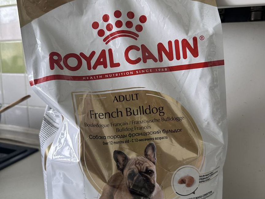 Корм для собак royal canin french bulldog adult