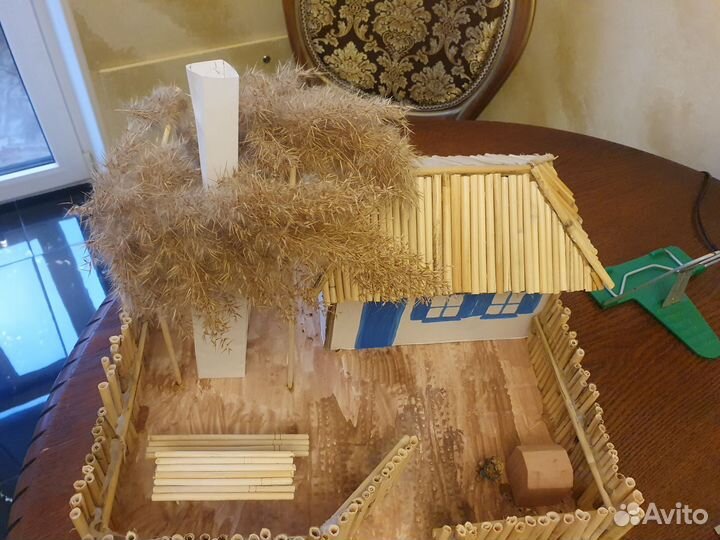 Хата казака поделка по Кубановедению