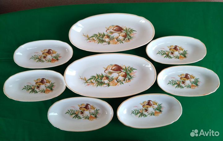 Набор блюд для сервировки Барановка