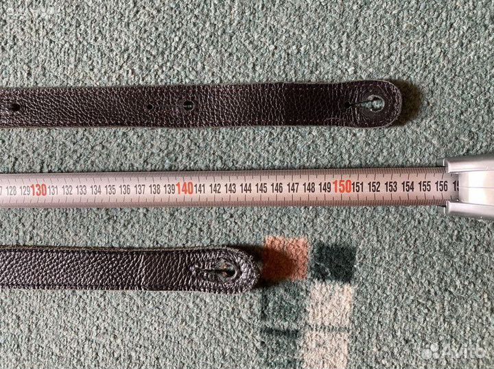 Ремень для гитары кожа