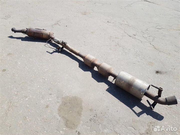 Труба выхлопная (Глушитель) фольскваген Crafter 1