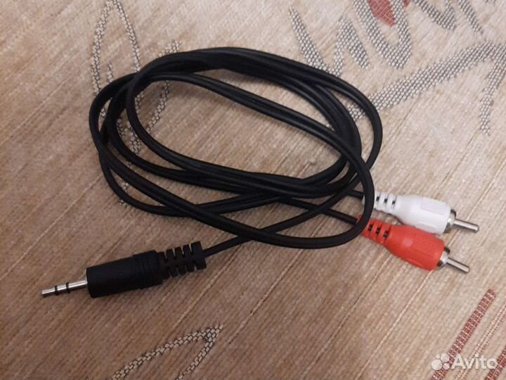 Кабель Jack3. 5mm/RCAx2