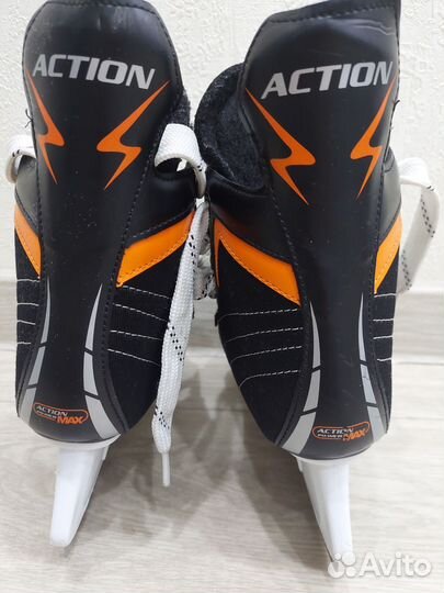 Коньки хоккейные 34 размер